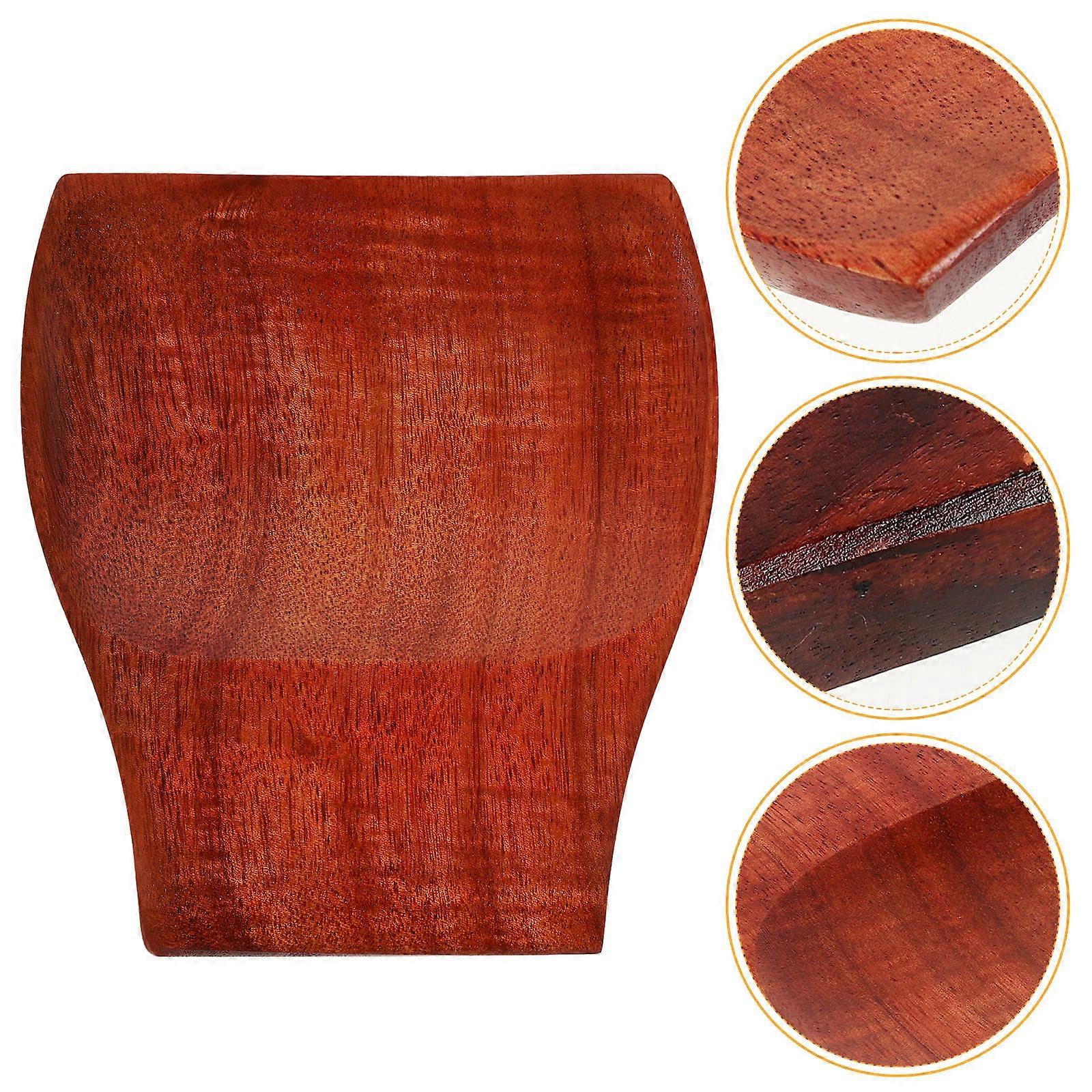 Utensil Rest For Kitchen Counter Wooden Spoon Holder Practical Design For Dining Table Keeping Countertop Clean 1Pcs