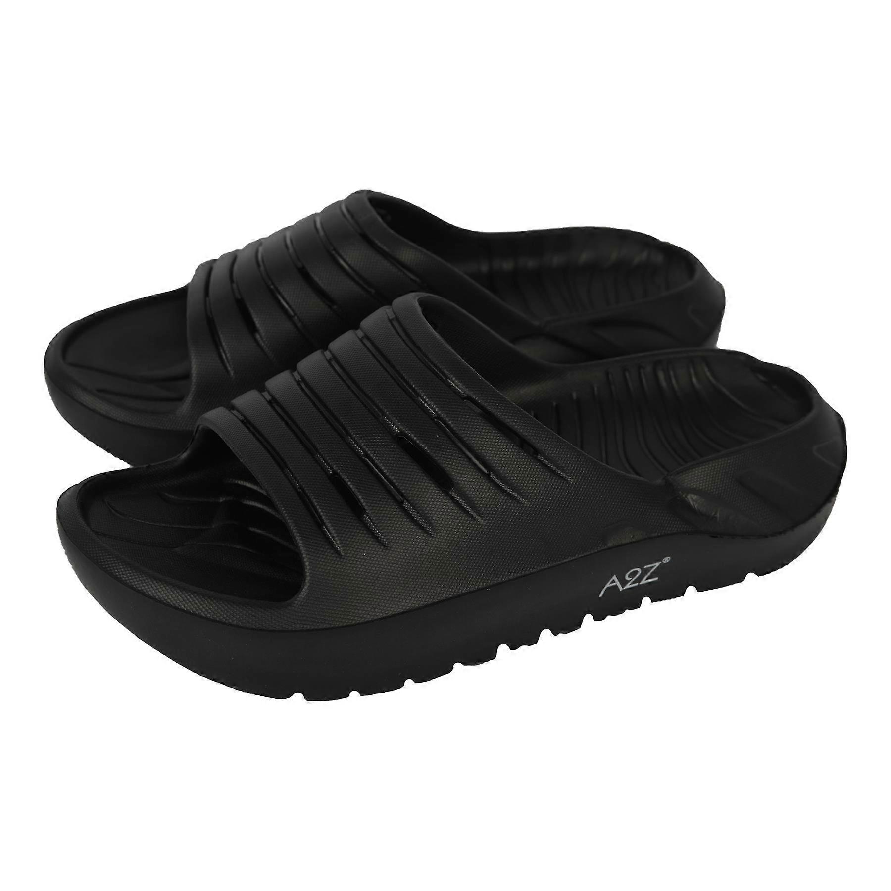 A2Z Mens Sliders Shower Sandals EVA Non Slip Slip On Pool Beach Slides Open Toe