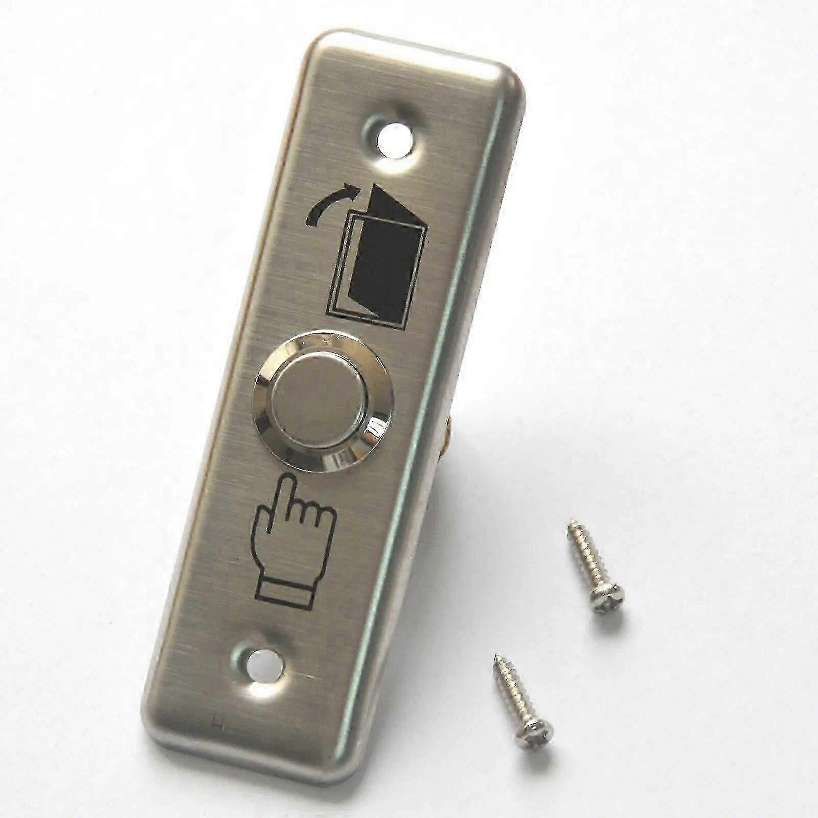 Apply Door Switch Button for Access Control Stainless Steel Slim Exit Push Release Switch