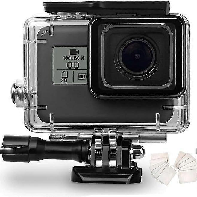 Waterproof Case 60M Black Protective Underwater Diving Case With Mount Accessories for GoPro Hero 7 6 5