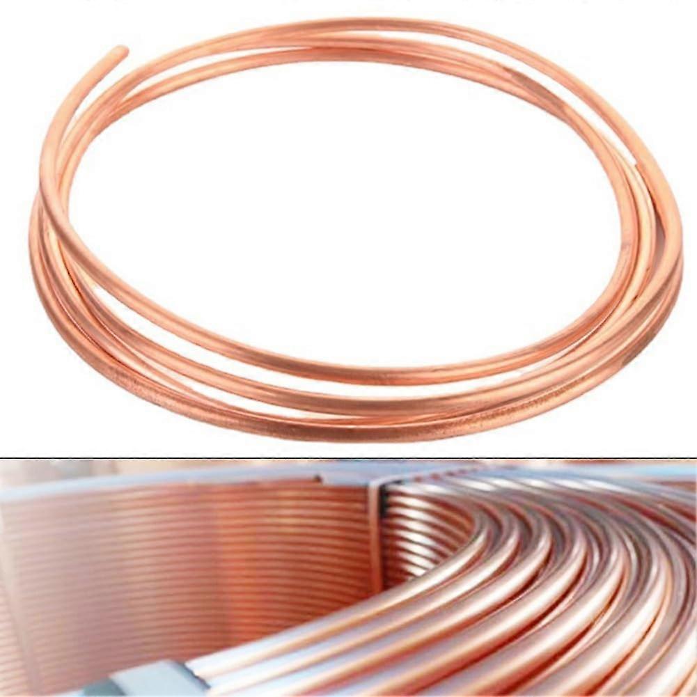 Reliable Red Copper Pipe, 1m Length, Ideal for Air Conditioning Needs, 5 x 1mm Specifications