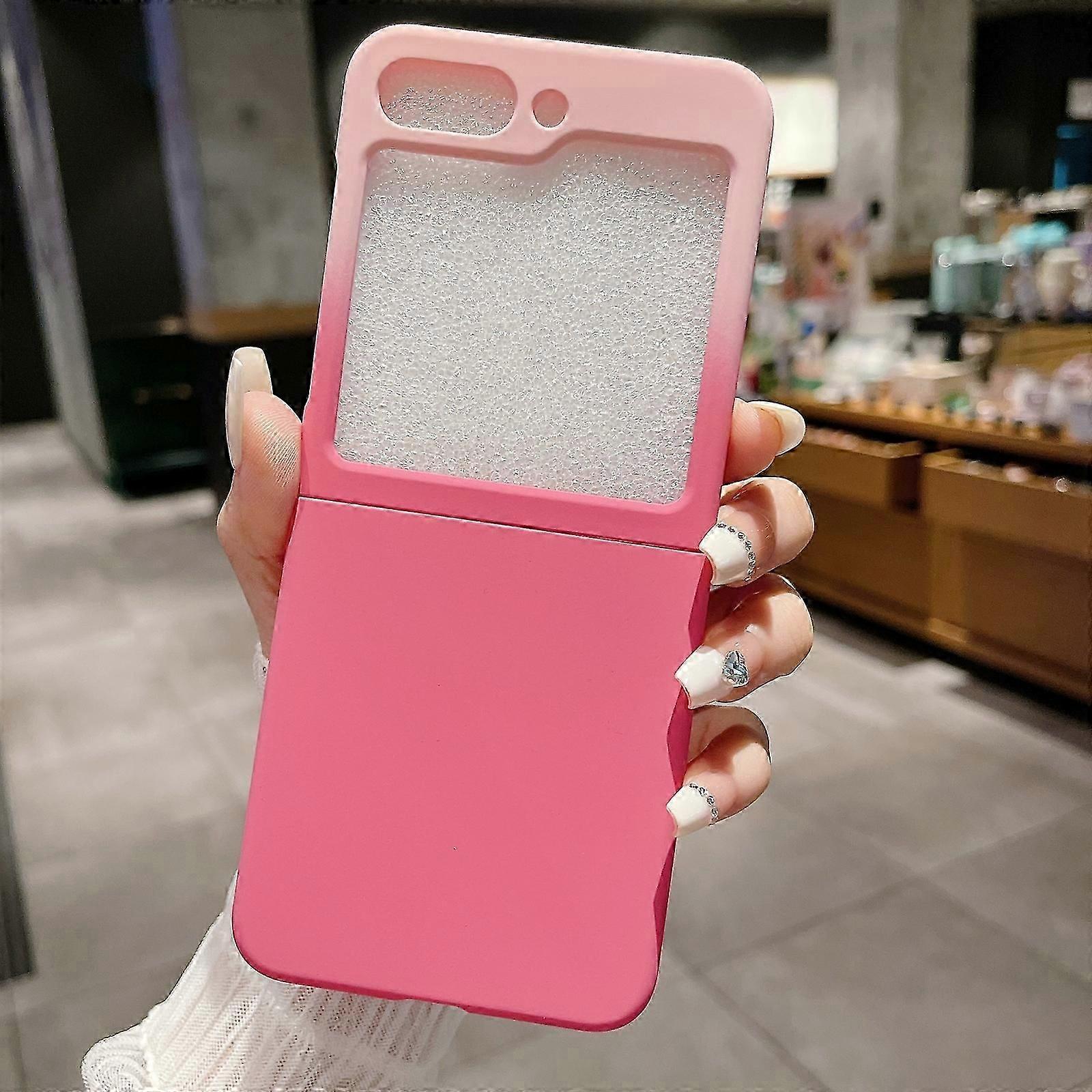 Z Flip 5 2023 Case, Color Changing Protective Case for Z Flip 5 Ultra Thin Protector Anti-Scratch Cover