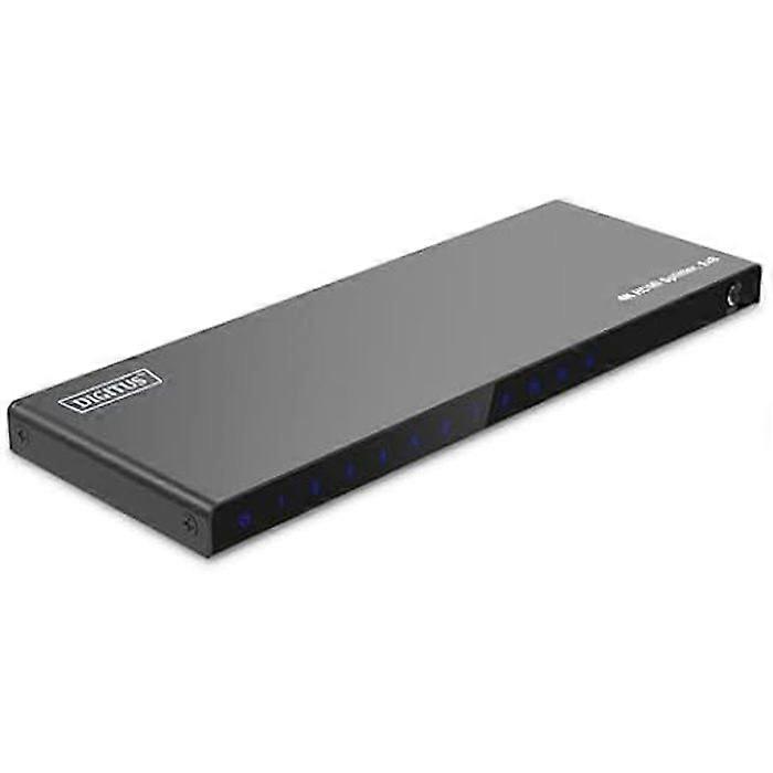 HDMI Splitter 1x8 - DIGITUS - DS-55338 - UHD 4K/60 Hz - HDCP 2.2 - HDR, Deep Color