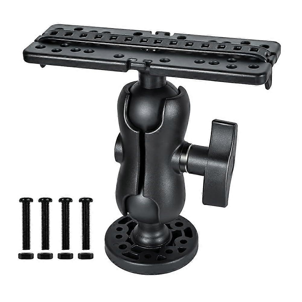 Halterung For Fischfinder Adjustable Fish Finder Mount For Boat Universal Fish And Depth Finder Bracket Black Durable
