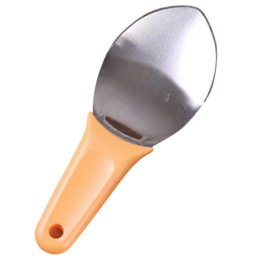 Fruit Tool Mango Multi Purpose Mango Scooping Spoon Fruit Preparation Stainless Steel Peeling 1Pcs