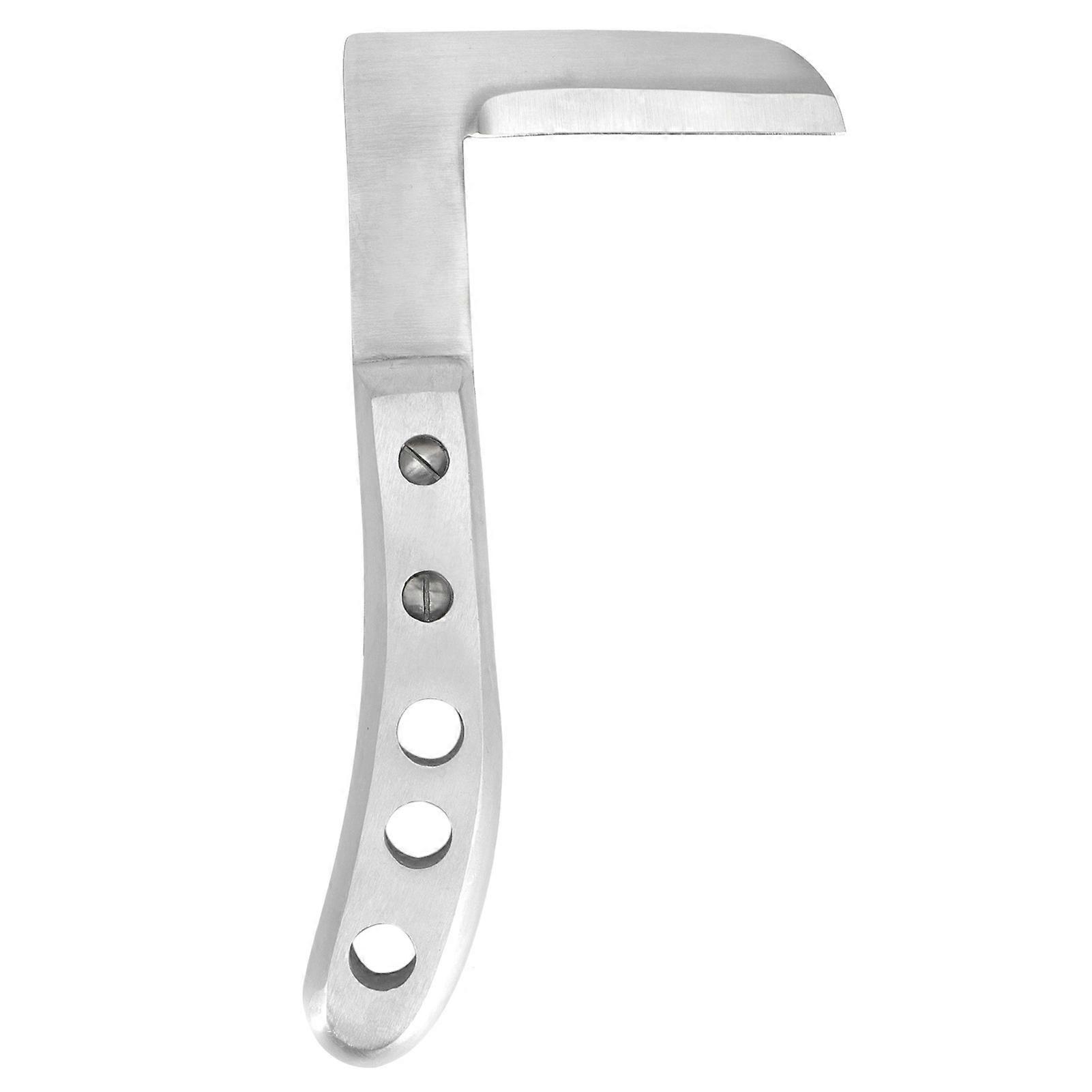Portable L Shape Hoof Knife Trimming Tool for Cattle Horse Donkey Use Farming Supplies