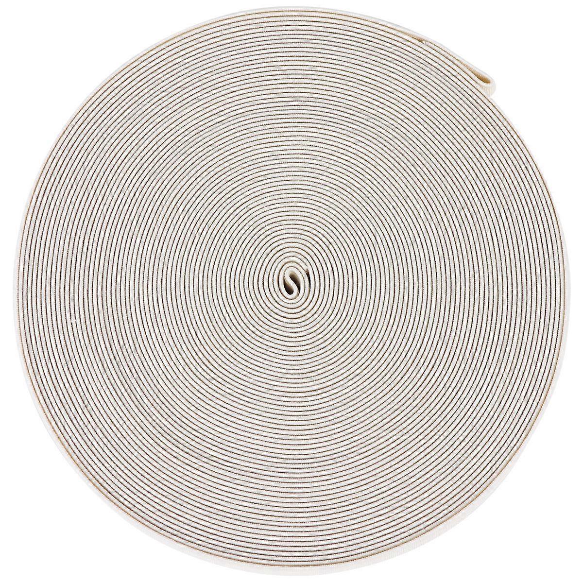 Thickened Plain Elastic Band Roll Durable Wide DIY Accessory for Footwear Customizing & Craft Projects