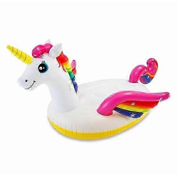 Matelas de bain licorne