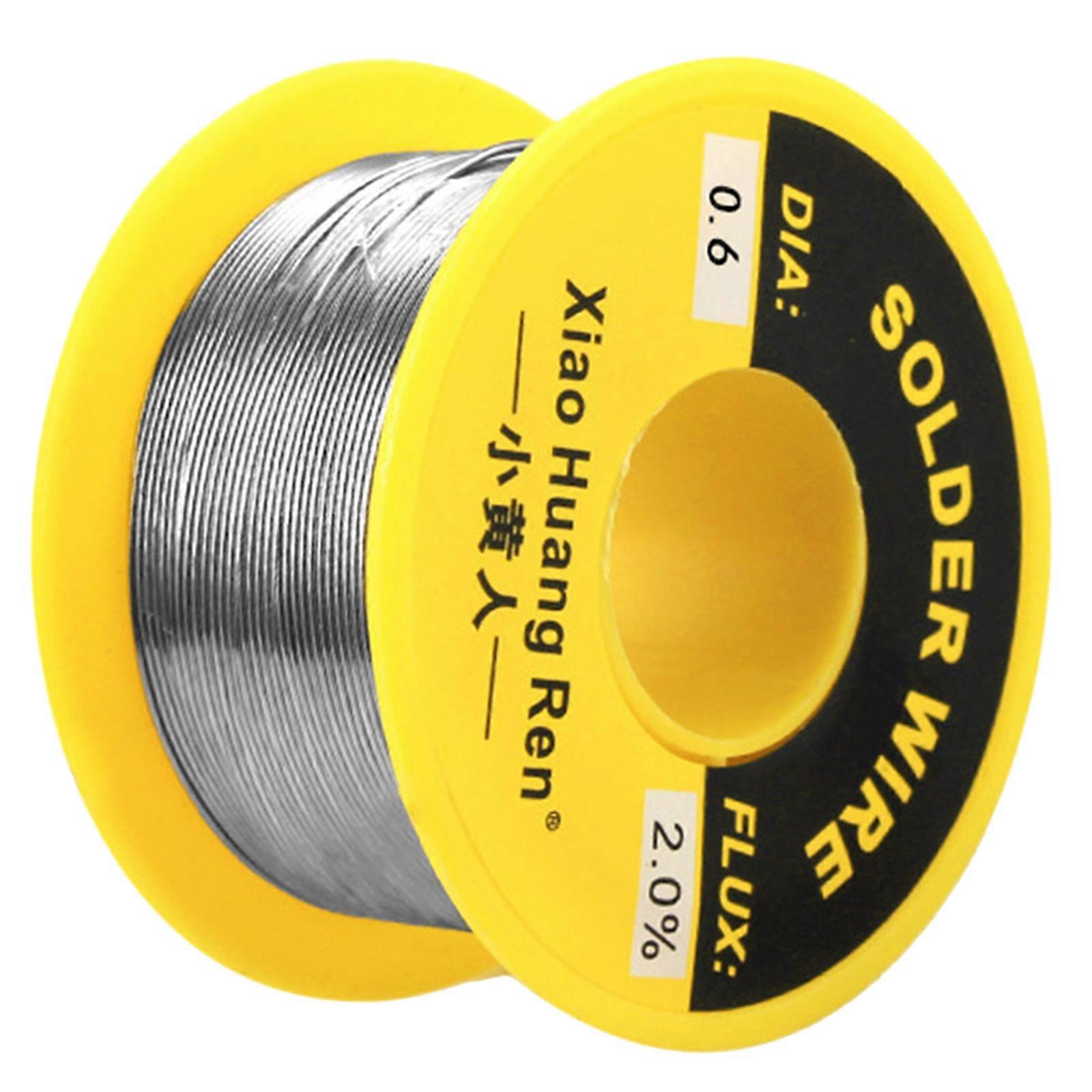 Soldering Wire Rosin Cores Tin Soldering Wire Soldering Welding Flux 0.5/0.6/0.8/1.0/1.2mm for Electronic Soldering Repair Multicolor