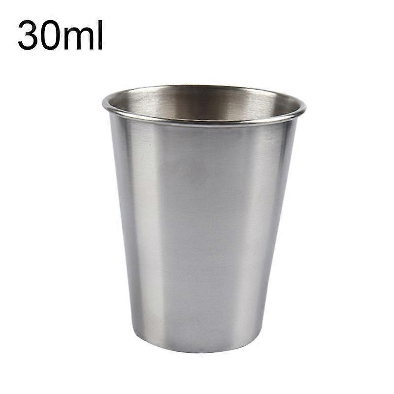 5 PCS Stainless Steel Brief Wine Cup