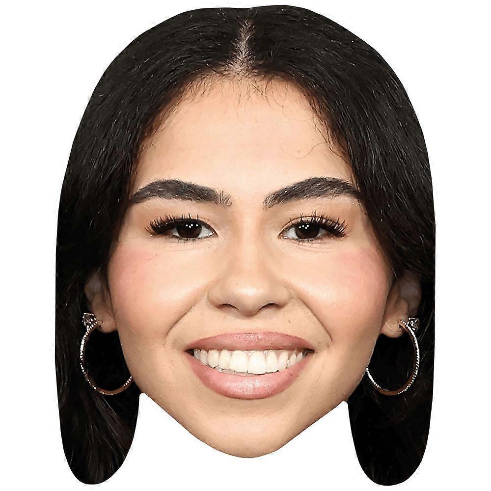 Natalie Loureda (Smile) Celebrity Mask, Flat Card Face