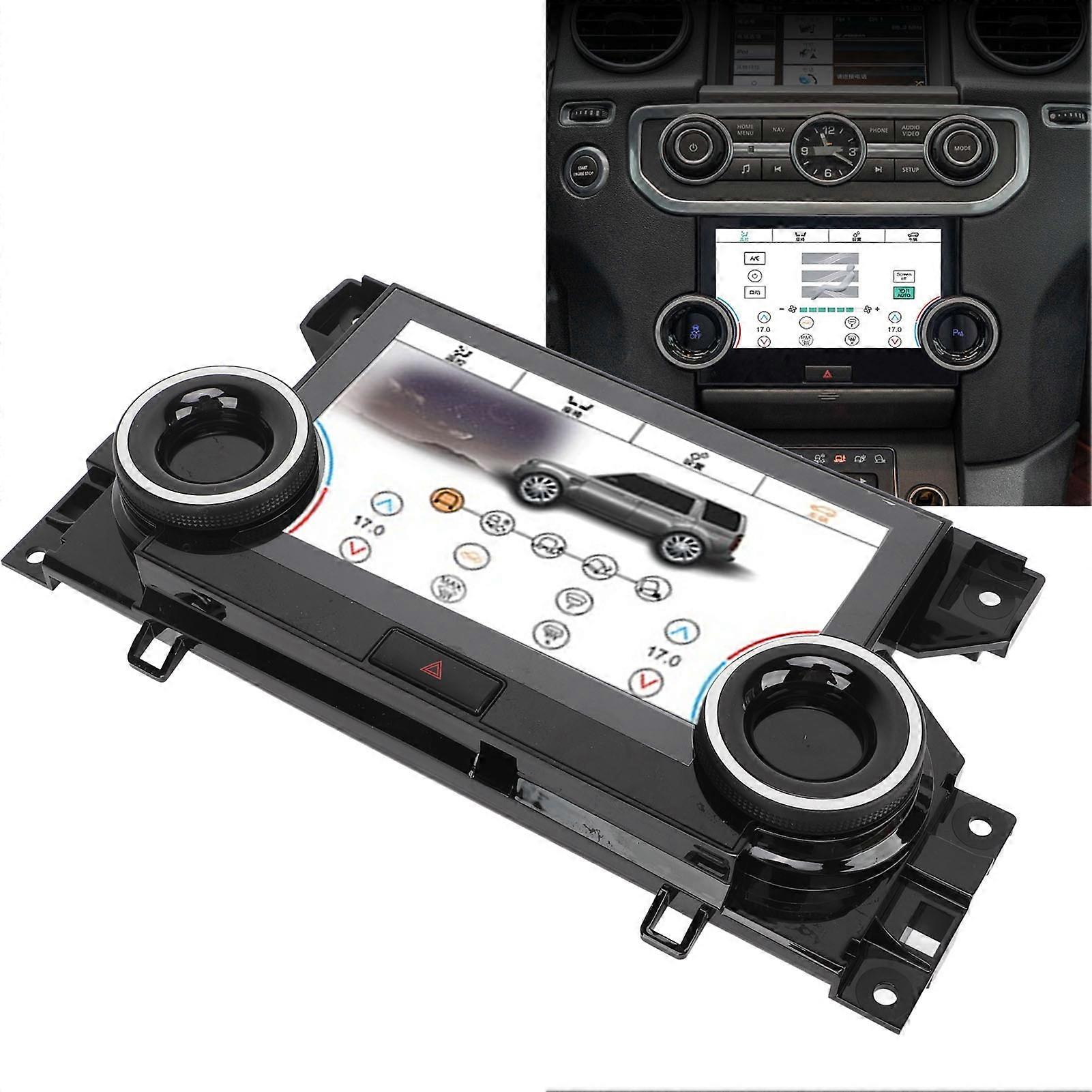7in Car AC Control LCD Touch Screen Temperature Control Replacement for Land Rover Discovery 4 LR4 L319 2009‑2016 