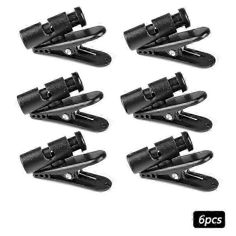 Wire management clip for headsets with 360-degree rotation