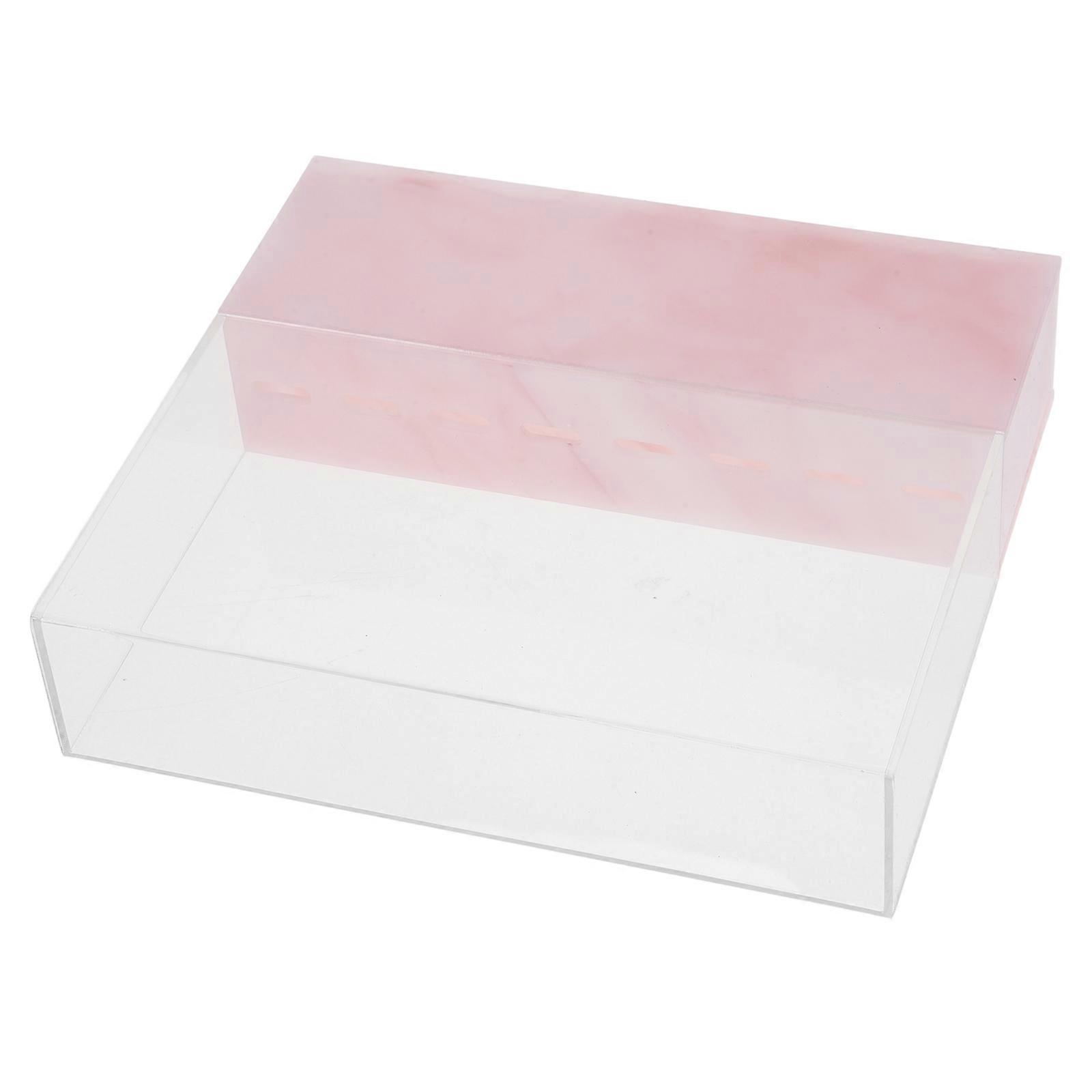 Masteelf Tweezers Holder for Eyelash Extension Tweezers Stand Acrylic Shelf Holder for Makeup Brush 1 Set