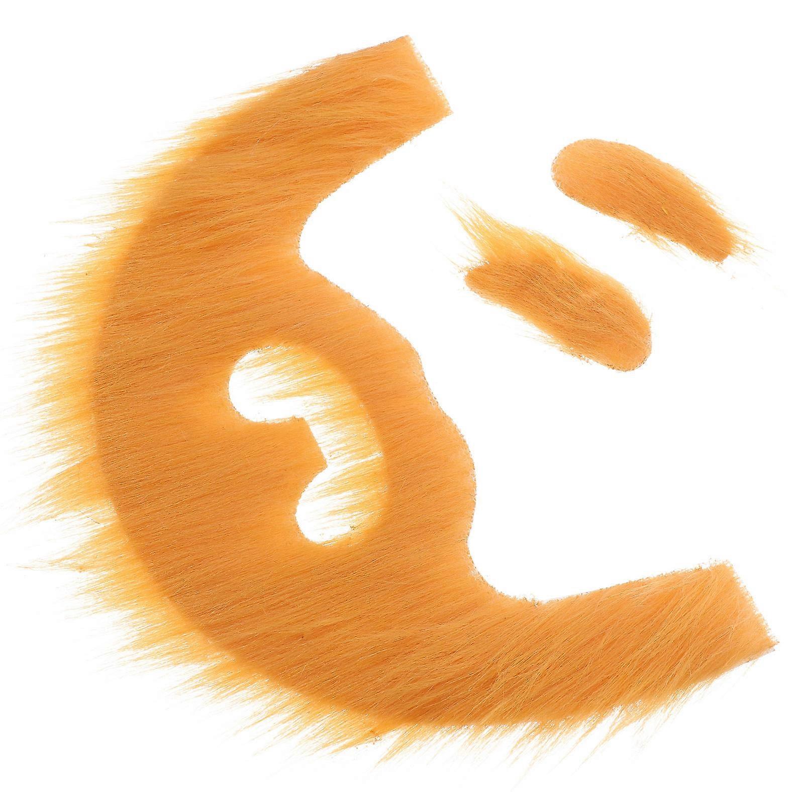 Funny Moustaches Cosplay Prop For Halloween Occasion With Cloth Material 1 Set