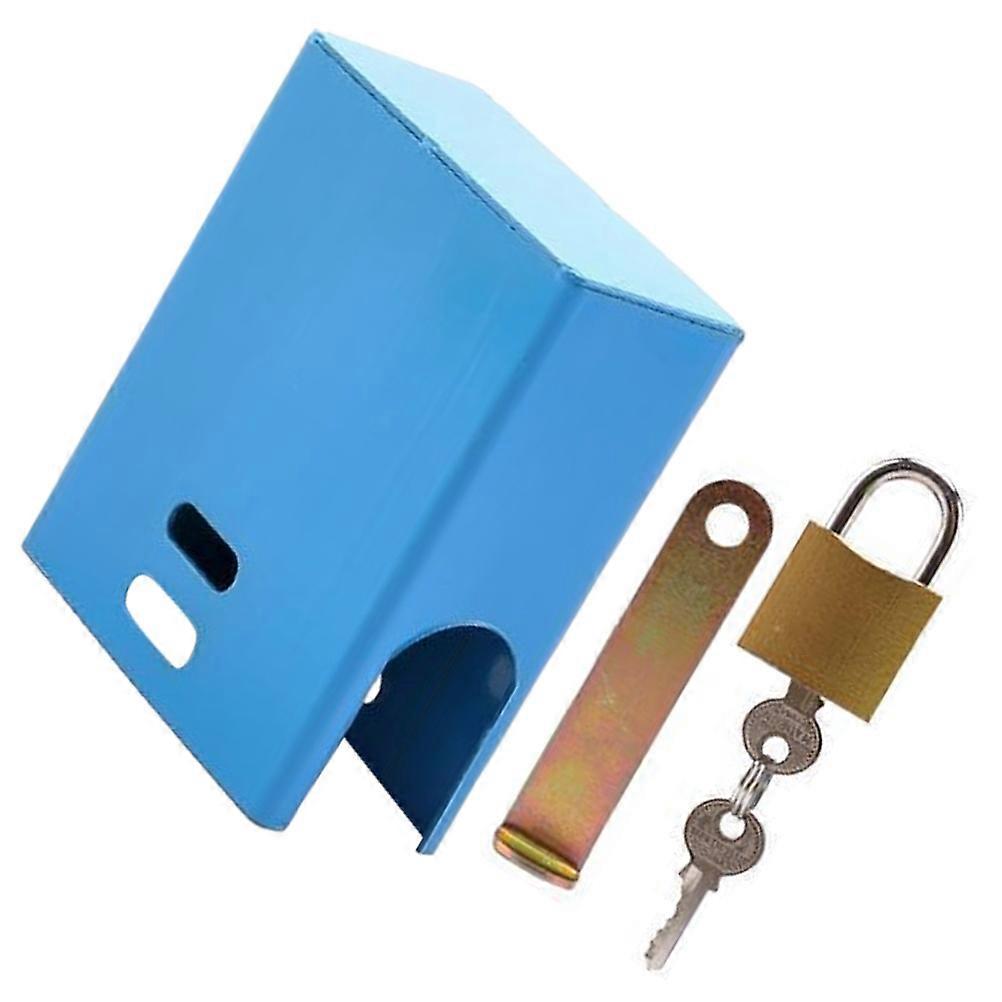 قفل صنبور المياه في الهواء الطلق المراحيض العملية الحديد الأزرق 1 مجموعة