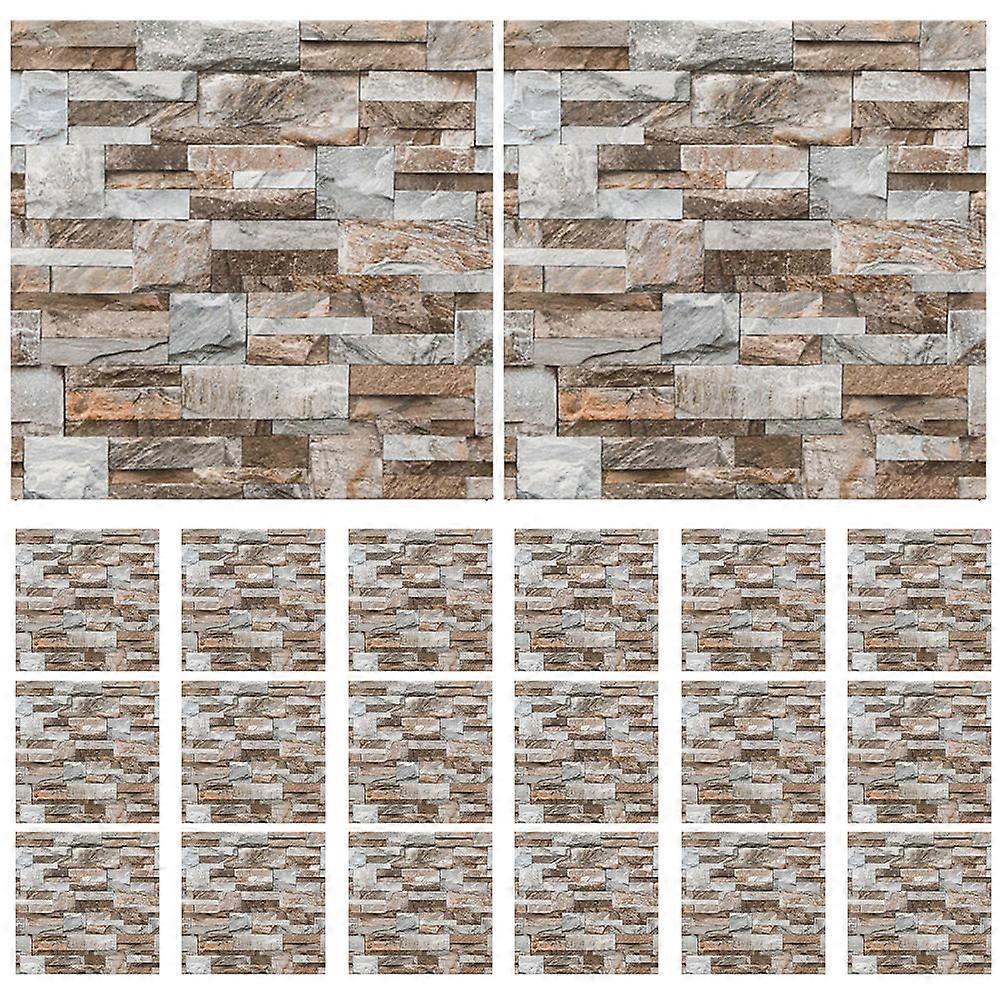 Vintage Decal Wall Decorations Removable Adhesive For Bedroom 20 Sheets