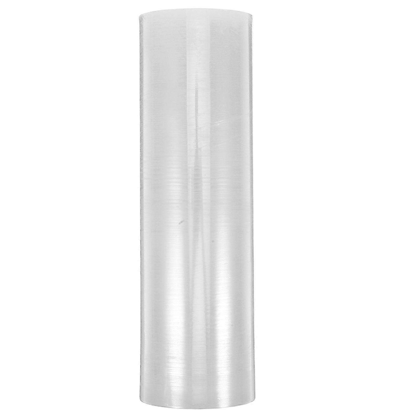 Clear Plastic Stretch Wrap Roll Industrial Strength Cling Film for Furniture Protection, Self Adhesive Packing Wrap for