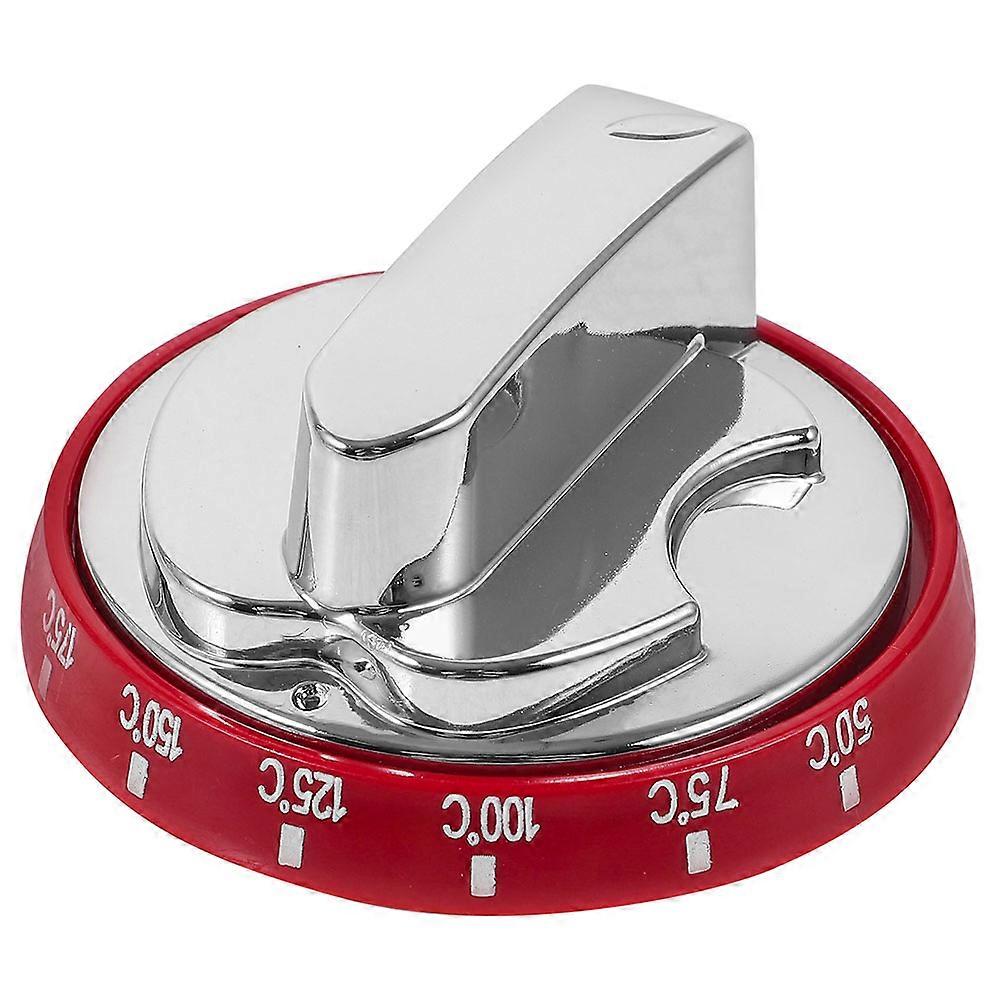 Universal Plastic Red Thermostat Knob for Oven Temperature Control Replacement Gas Stove Dial