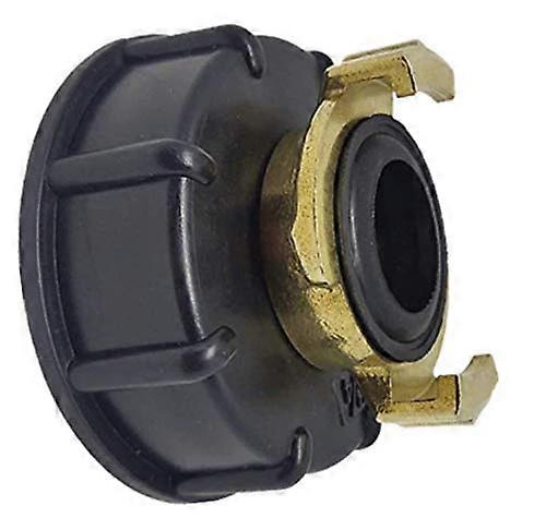 IBC S60 Adapter to GEKA Quick Coupling Hose GK Bayonet System, Compatible Plug Connector for Water Systems