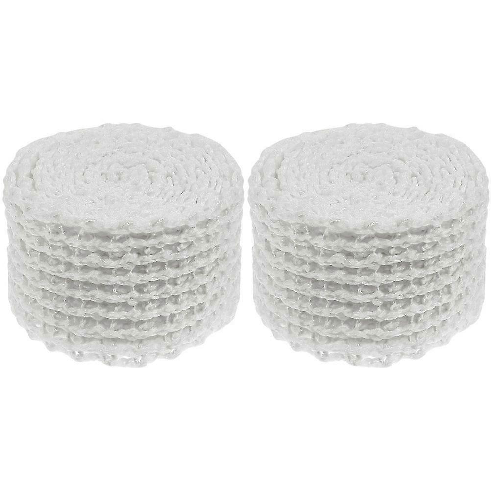 2 Rolls Meat Net Ham Sausage String Roll Meat Sausage Casing Packaging Tools(2m)