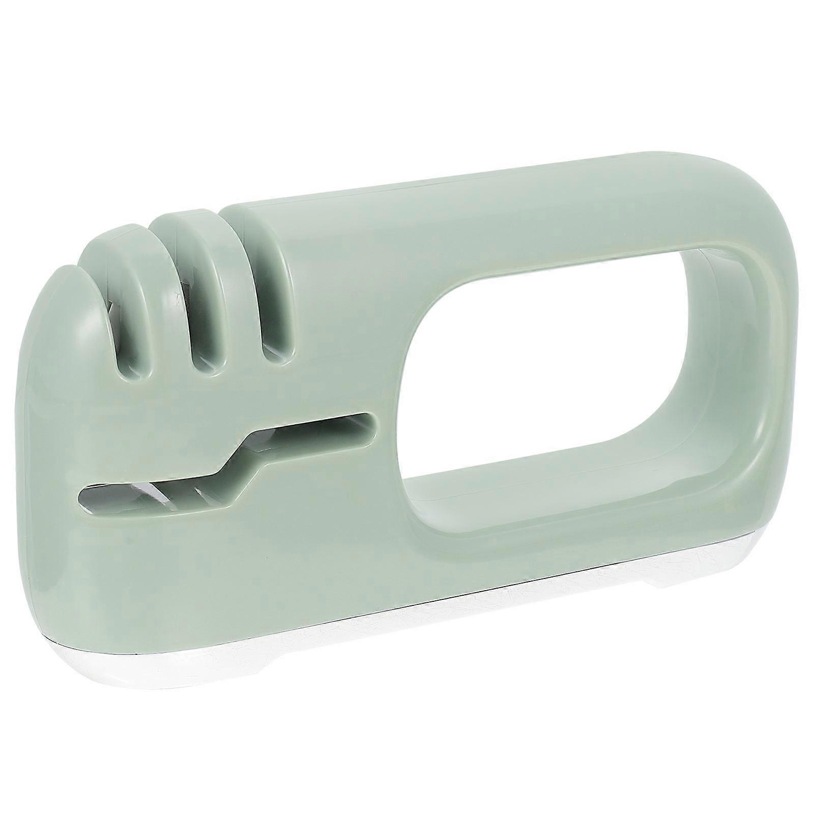Sharpening Rod Compact Sharpening Stone For Home Use Green 6.9×3.3×1.4in Manual Edge Honing 1Pack