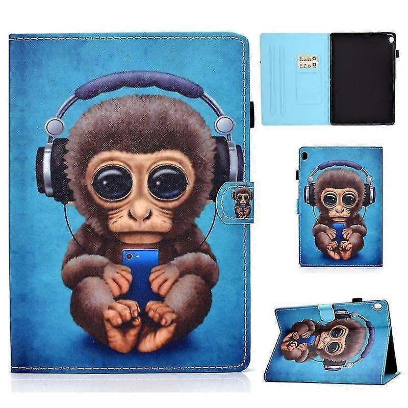 2025 Case For Lenovo Tab M10 10.1 Inch Pattern Cover With Auto Sleep/Wake Function