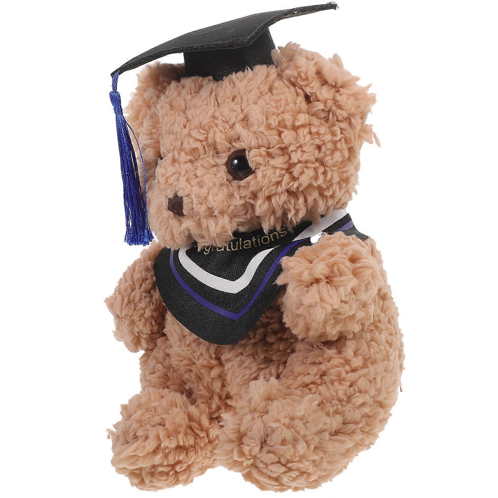 Graduation Bear Souvenir, Comfortable Plush Toy with Detailed Design