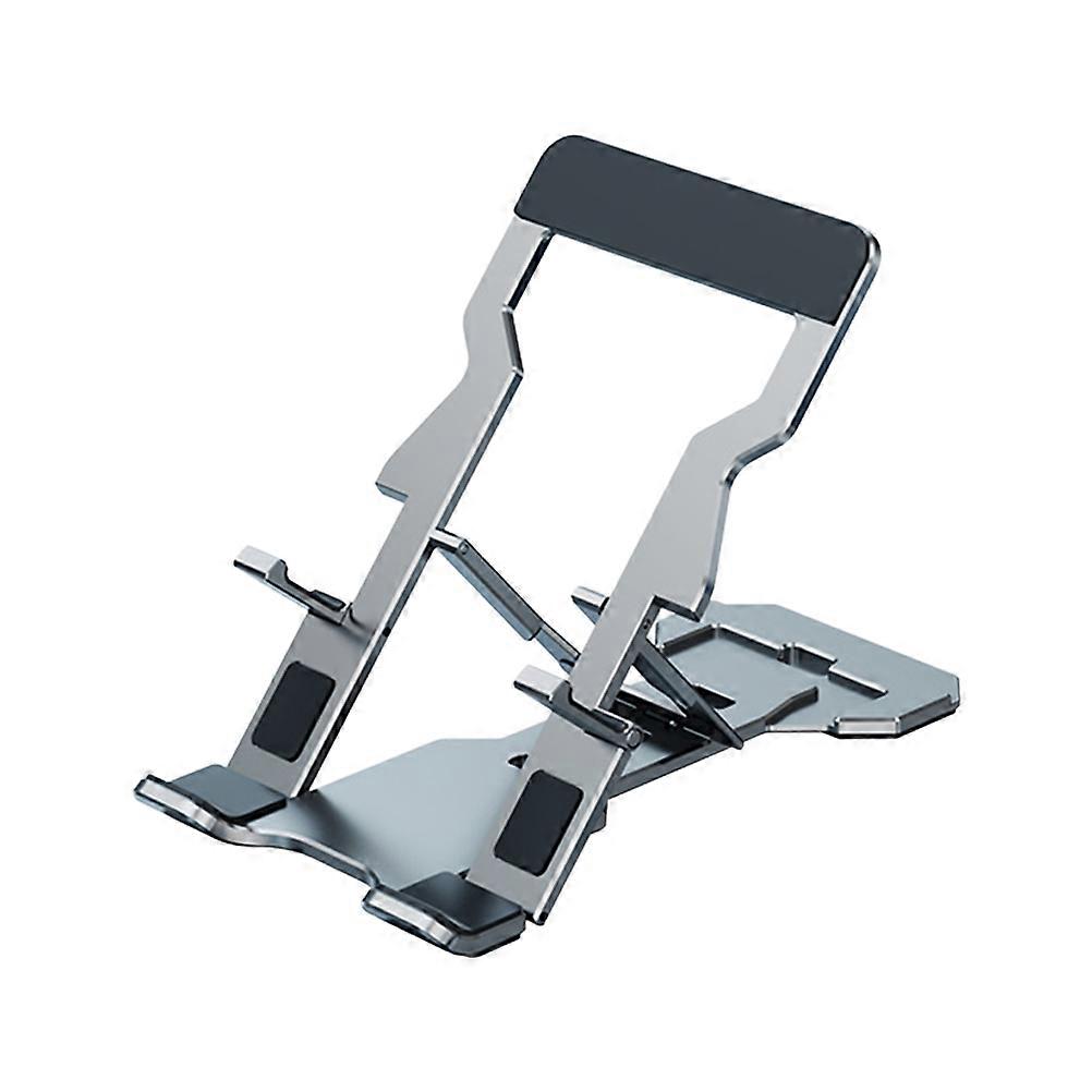 Folding Phone Stand Portable Desktop Tablet Bracket Adjustable Angle for Comfortable Video Viewing