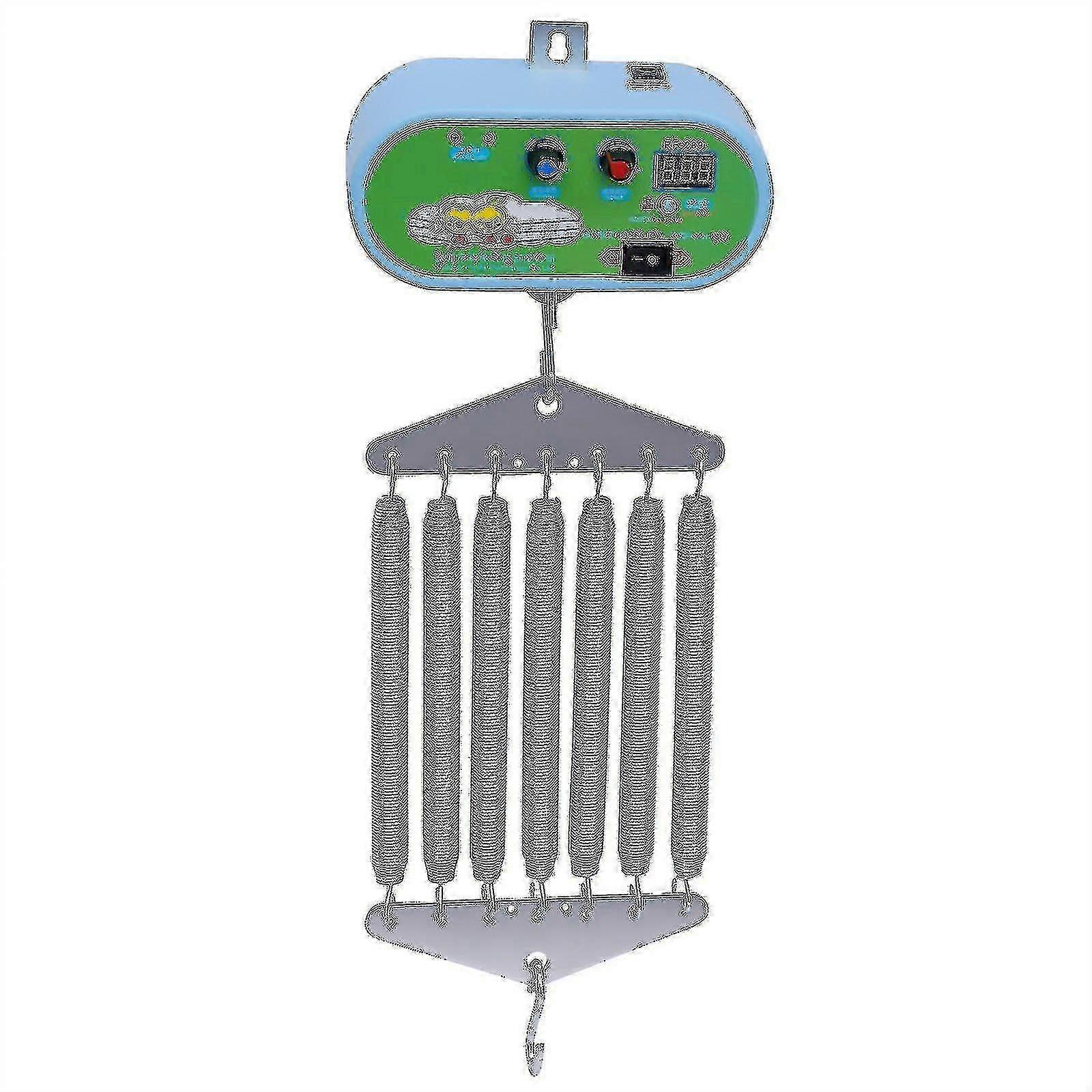 electric cradle with hanging control and adjustable timer