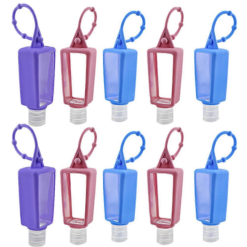 Silicone Cream Container for Storage 10Pcs Assorted Color Lotion Bottles