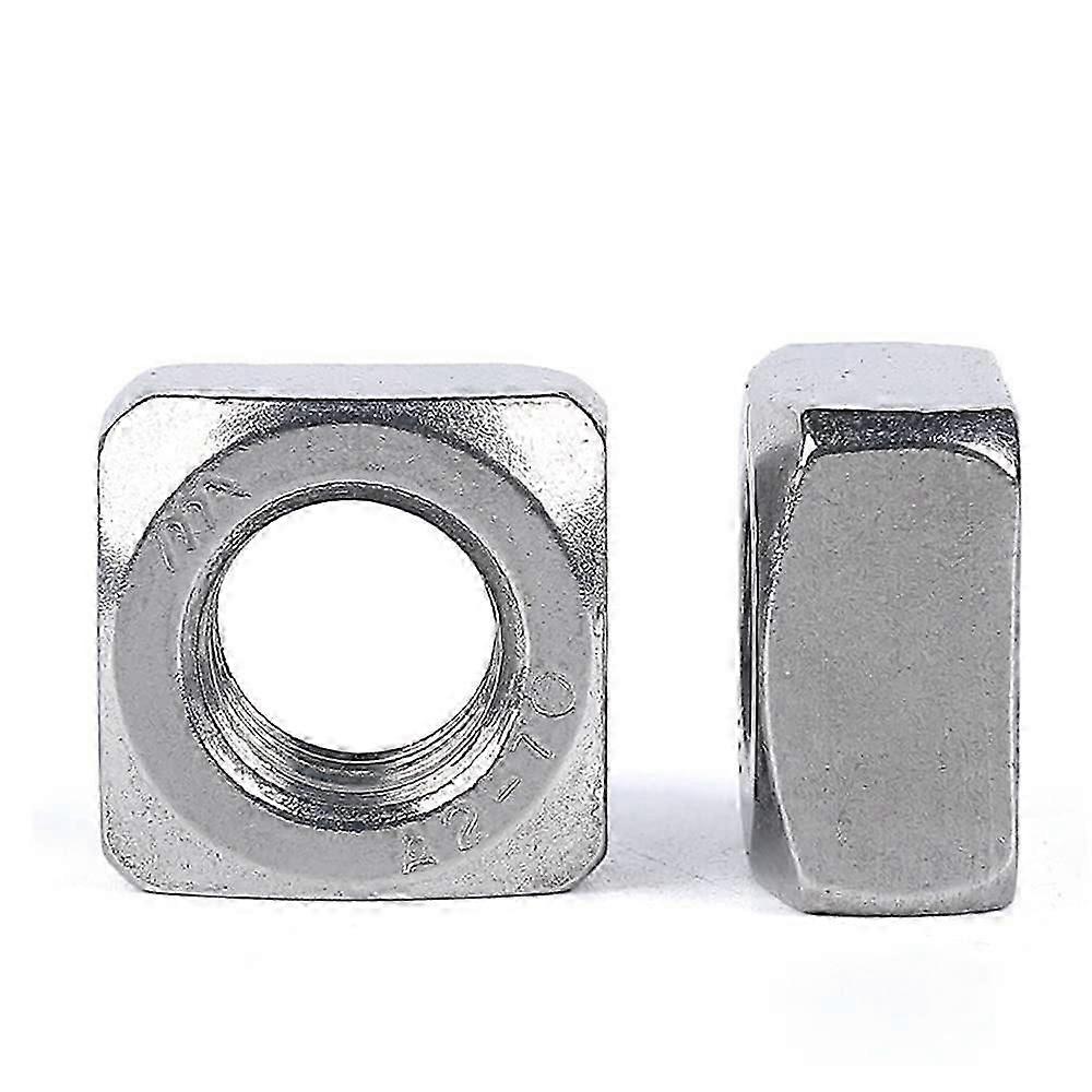 2025 Latest Model  50pcs 304 Square Nuts M6 Metric Quadrilateral Nut Square Screw Nut 304 Stainless
