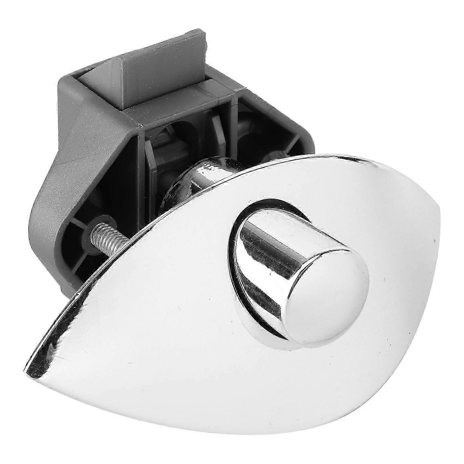 Drawer Button Lock Cabinet Door Push Locking for Marine Boad RV 12?25mm Wooden Cabinet DoorChrome