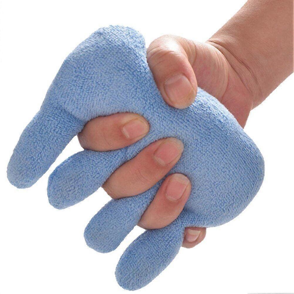 Finger Separator Cushion 1 Piece Finger Rehabilitation Training Device Hand Contracture Prevention Pillow Blue