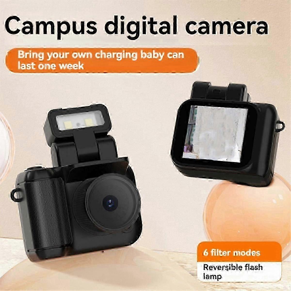 HD1080P Mini Camera Portable Pocket Camcorder with LCD Screen and Flash Video Recording Function