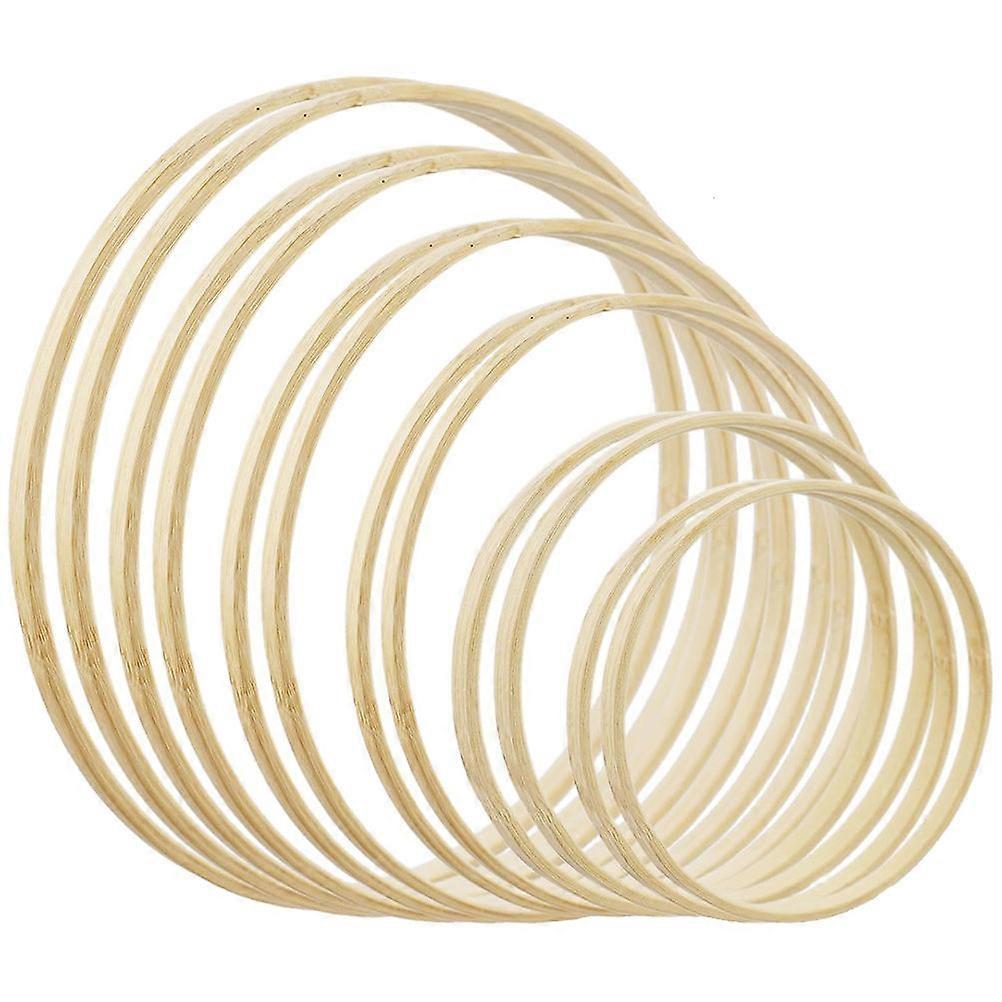 Rings for Crafts DIY Dream Catcher Making Frame MultiFunction Home Decor 12pcs