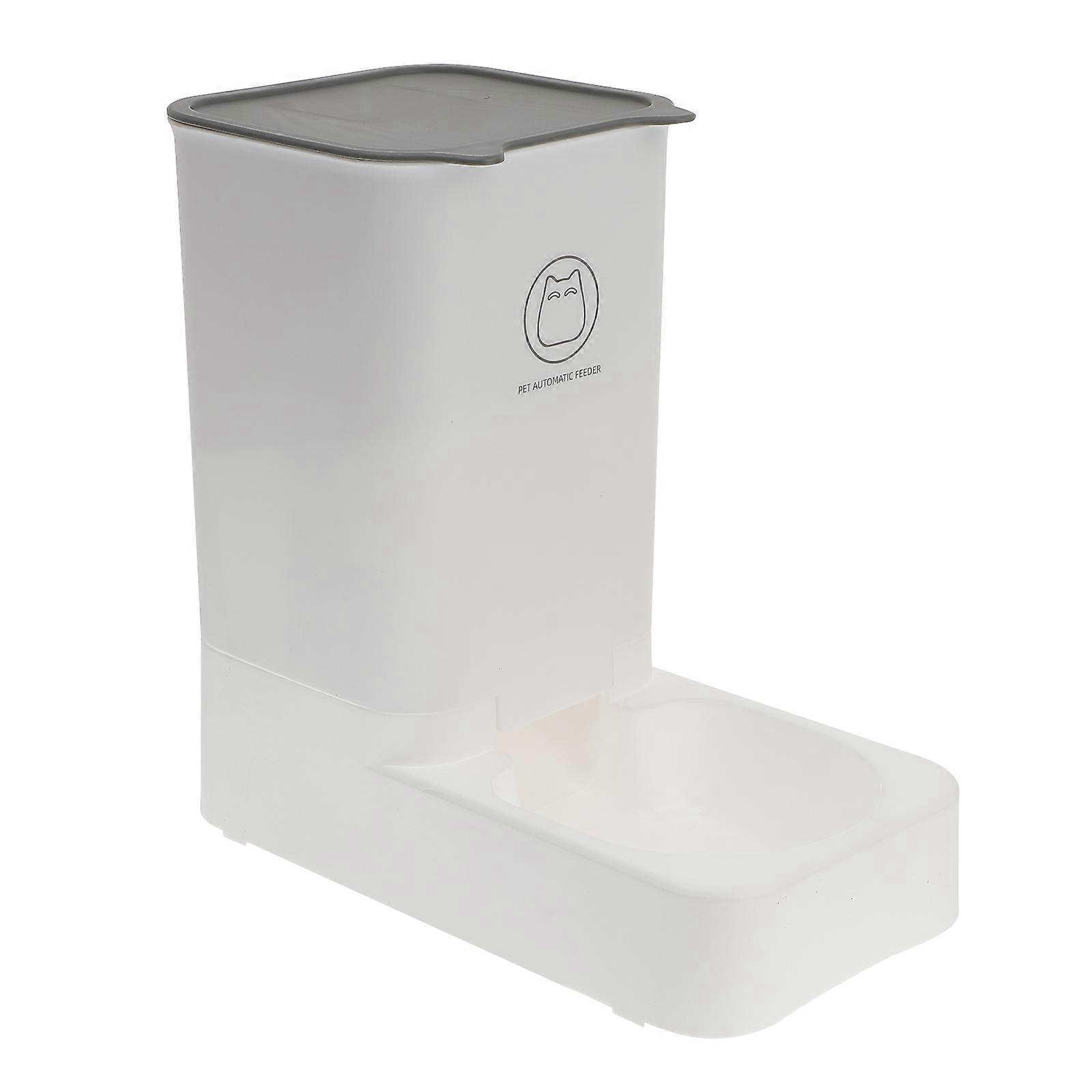 1Pack Automatic Food Dispenser For Pets Featuring Rectangular Shape Suitable For Busy Pet Owners
