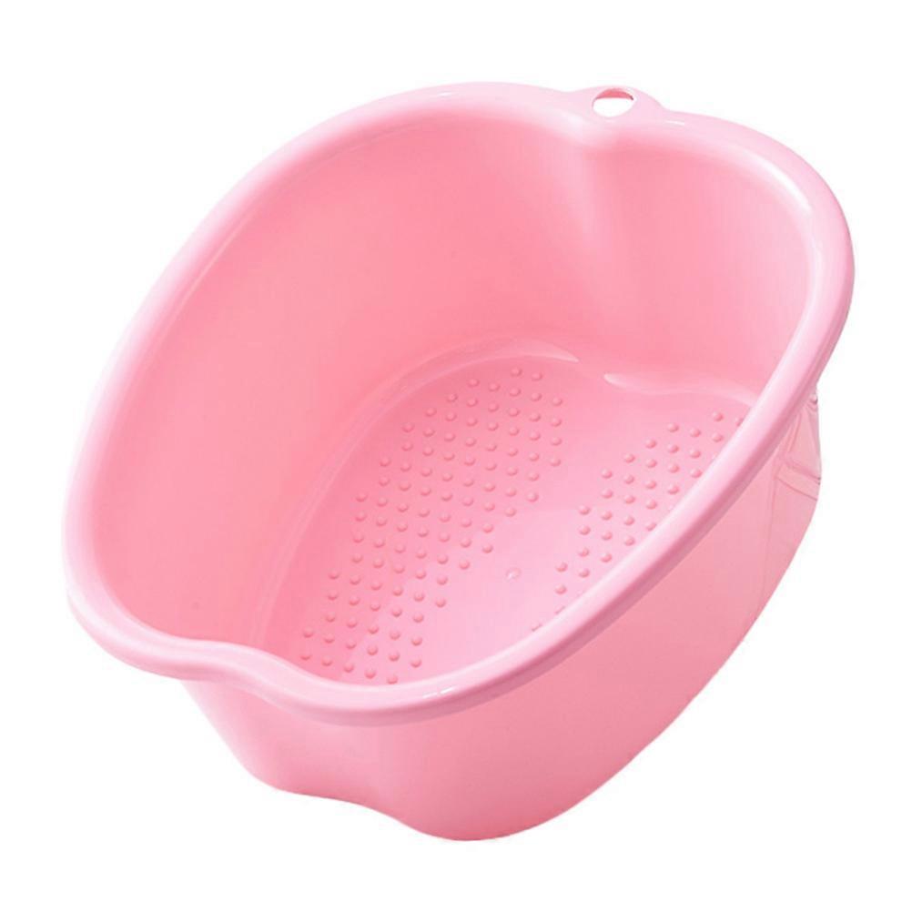 Thickened Plastic Foot Soaking Basin with Massage Holder for Household Use – Promotes Circulation and Relaxation, Practical Gift for Parents and