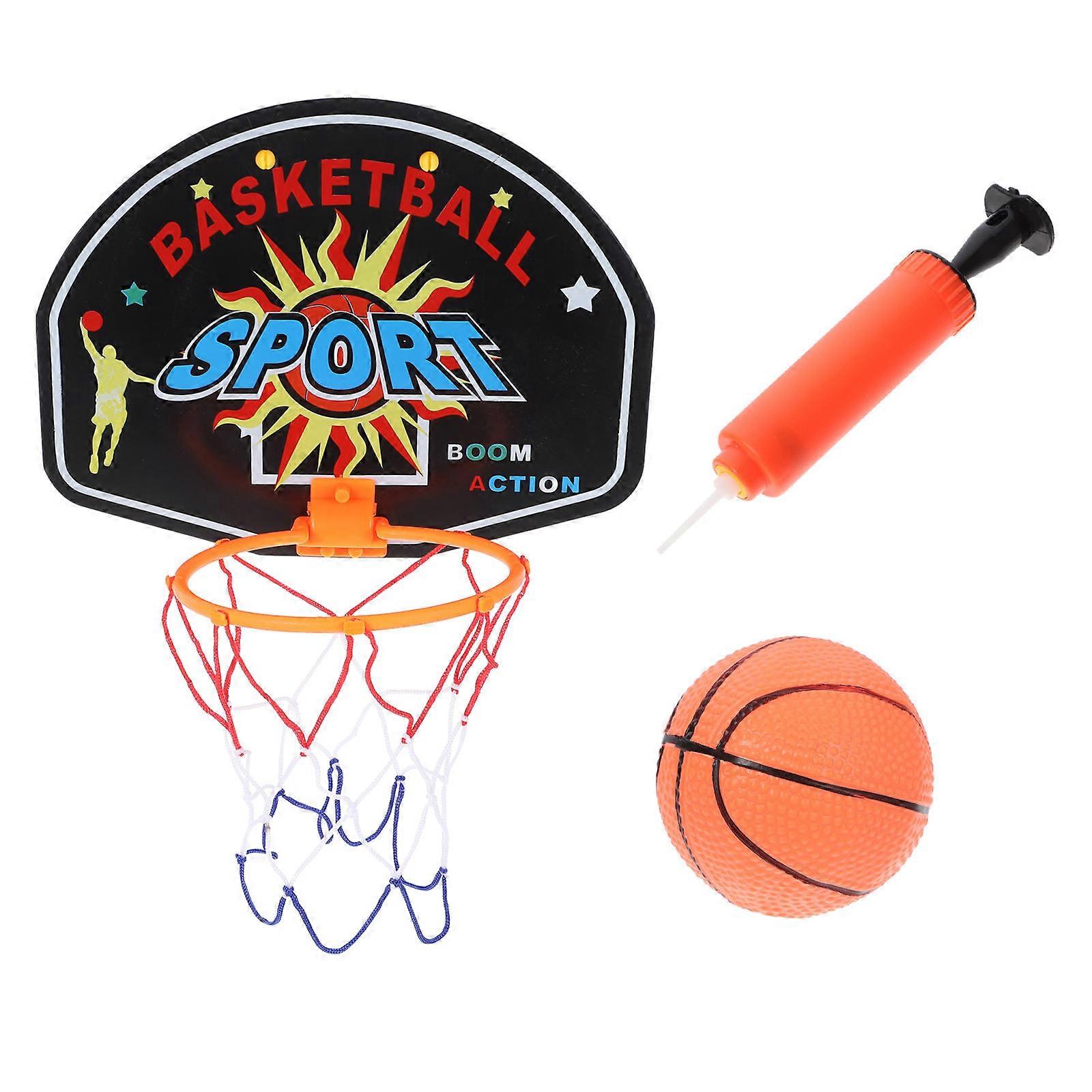 1 Set Outdoor Durable Basketball Toy Set Game Toy Basketball Board Frame Toys