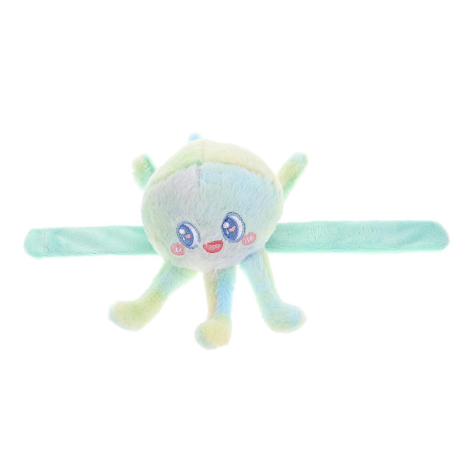 Adorable Jellyfish Plush Slap Bracelet for Kids with Cozy PP Cotton Material