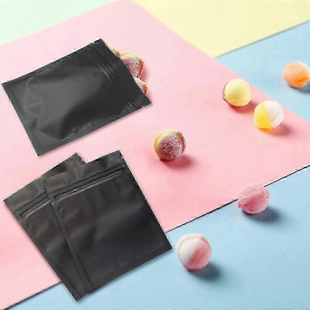 100-Pack Mylar Foil Pouches – Smell Proof Heat Seal Bags For Storage – Unbranded But Tough