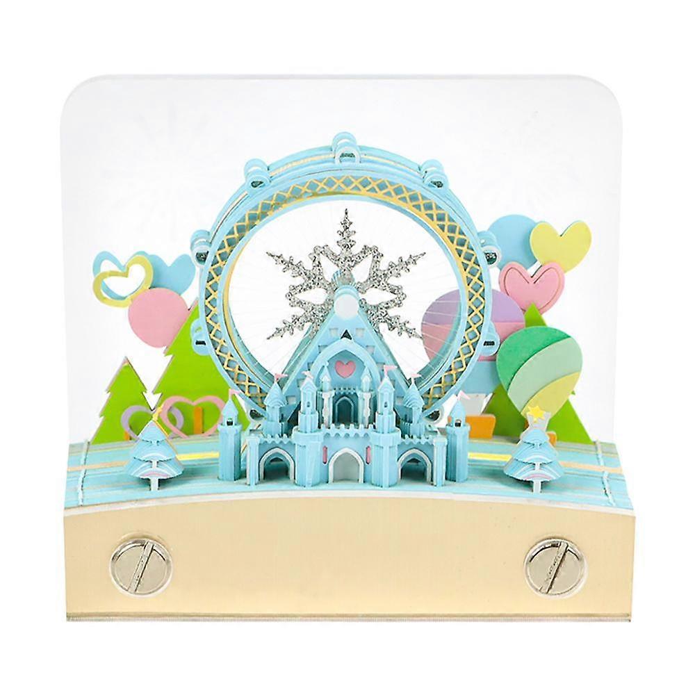 Time Piece Calendar 2026 Desk Calendar 3D Tear-away Calendar Paper Carving Art