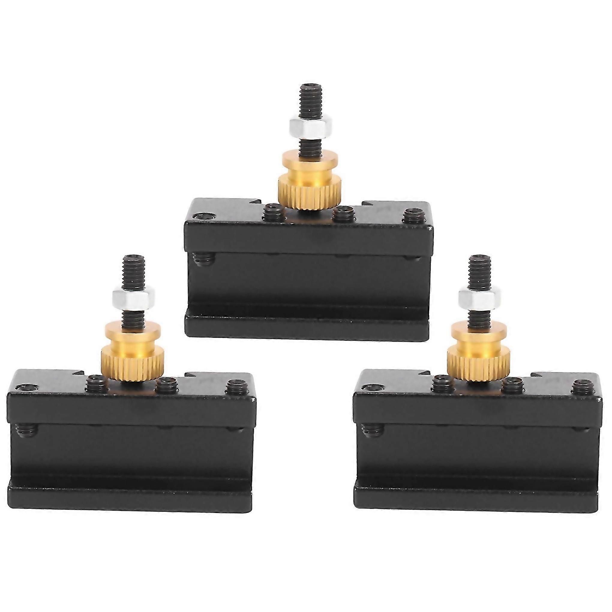 For 3pcs Mini Lathe Quick Change Tools Post Holder Kit 1412inch