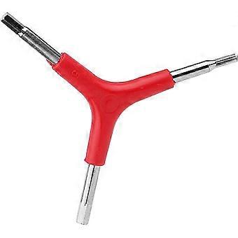 Red 3-Way Hex Wrench - Portable Bike Repair Tool