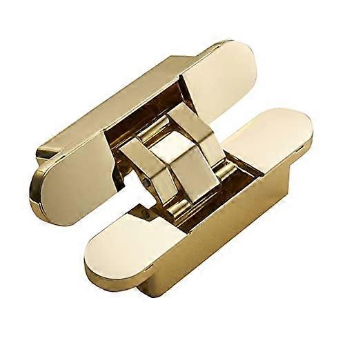 Kitchen Cupboard Door Hinges 3D Adjustable Fully Concealed Zinc Alloy Gold