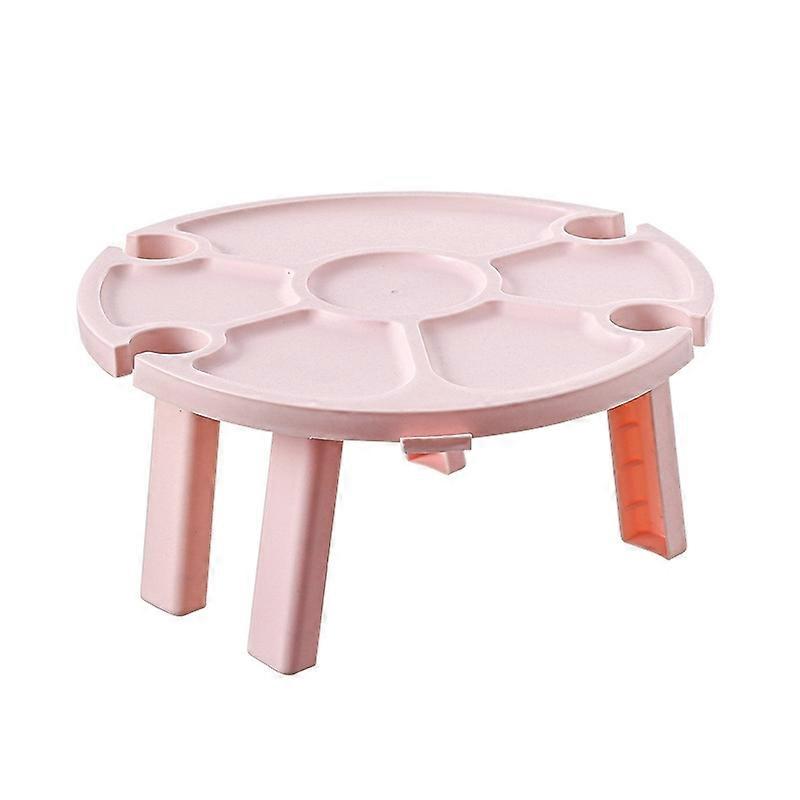 Outdoor Picnic Folding Table Picnic Table Pink