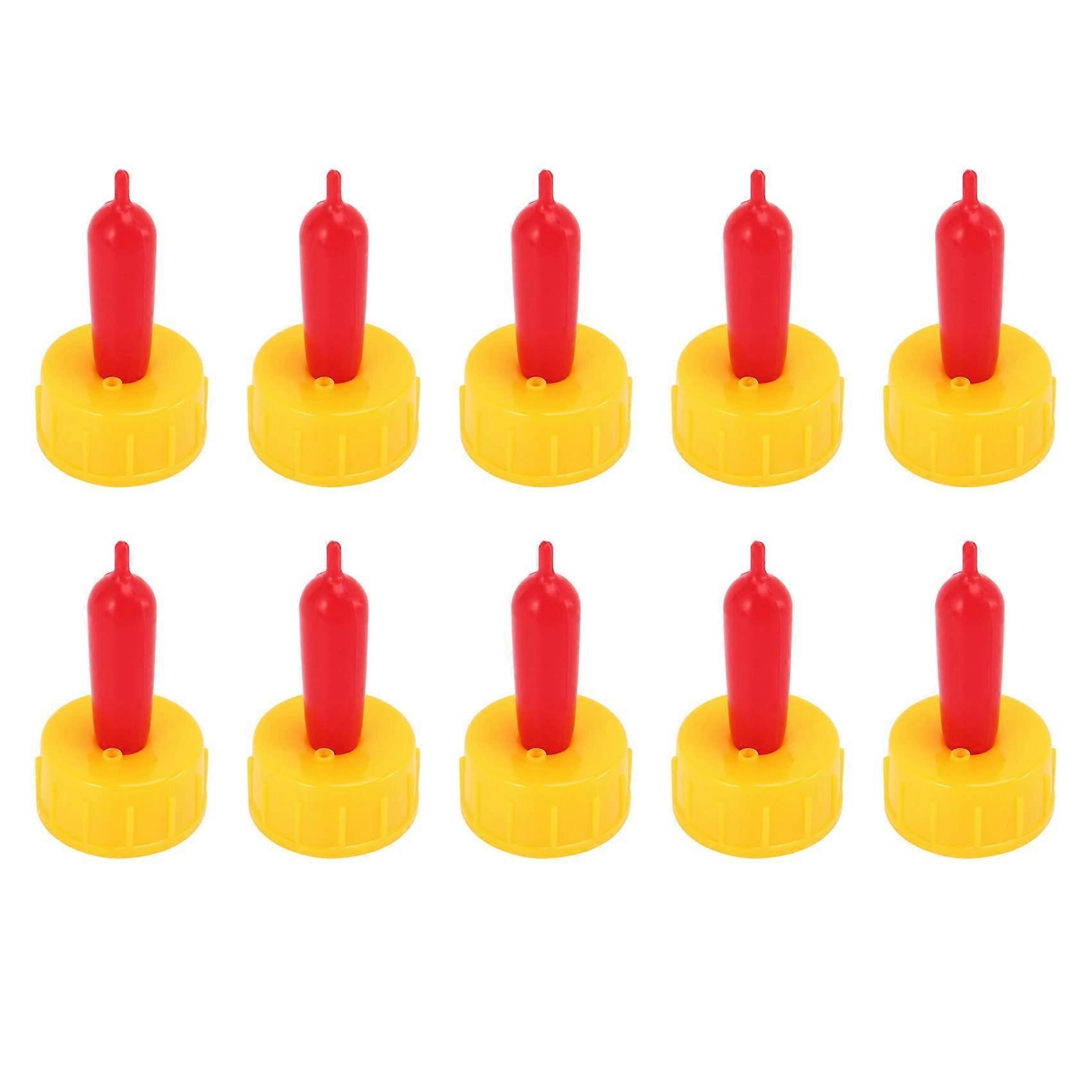 10Pack Silicone Milk Drink Nipples for Baby Animals – Universal ScrewOn Teat for Lambs, Sheep, Puppies, Dogs, Foals, Calves, Fits Cola Bottles