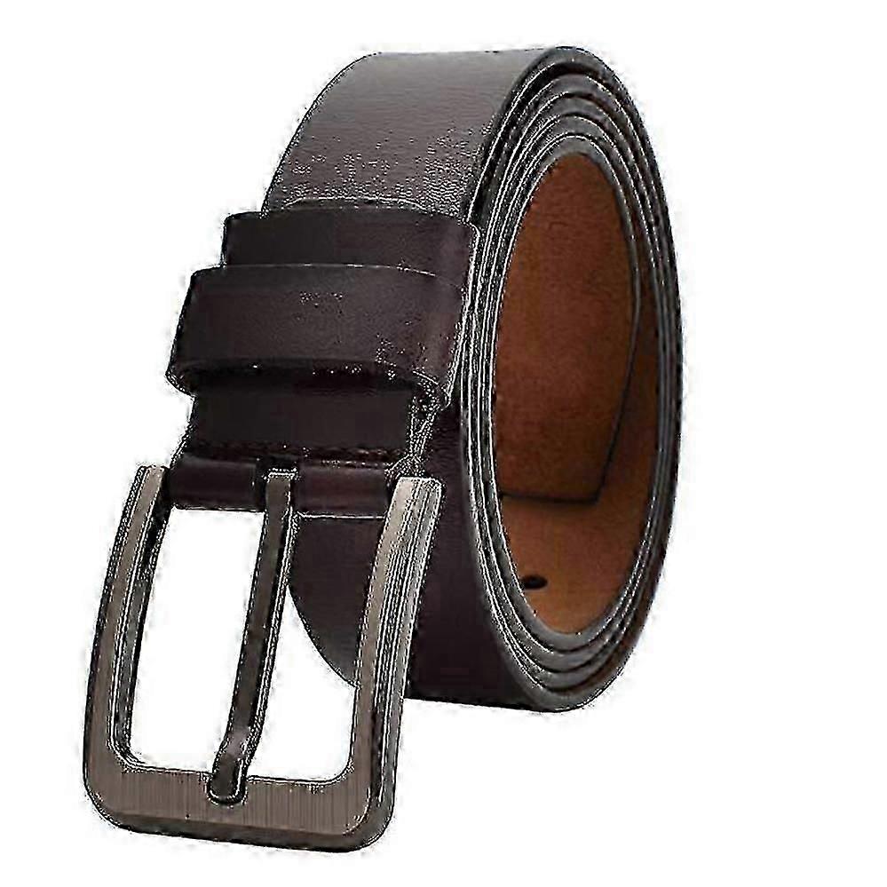 Lyxigt bälte i äkta läder för män - Extra långa storlekar 140-170cm - Högkvalitativt designermidjeband