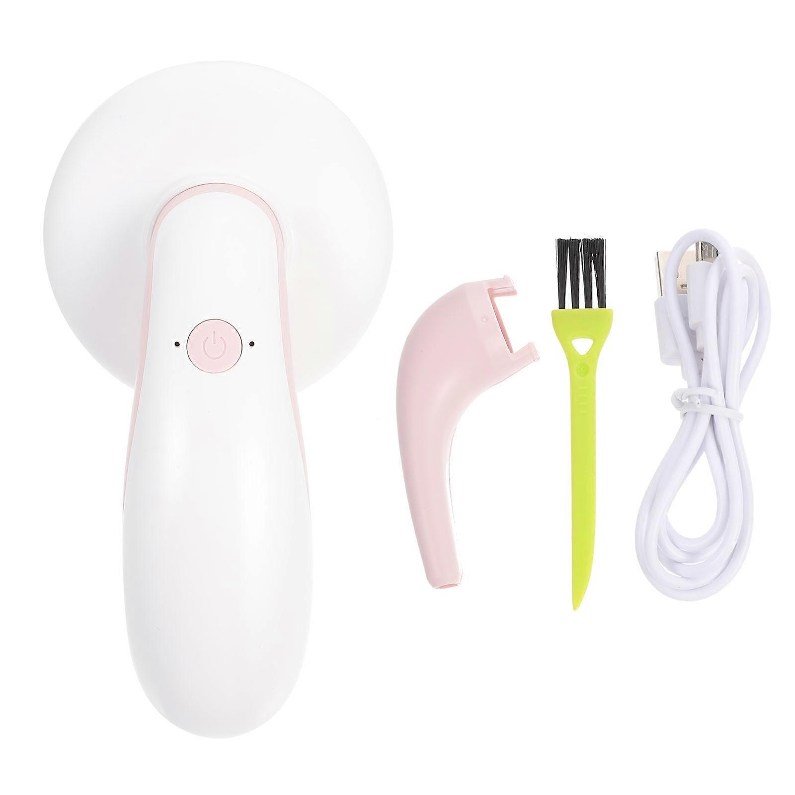 Mini Dust Collector Vacuum Cleaner for Home Use Pink Abs Material with Keyboard Cleaning Function 1Pcs