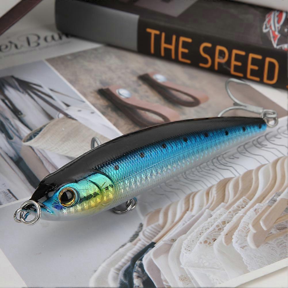 Sinking Pencil Fish Lure 140mm 91g 3D Eyes Hook Split Ring 004